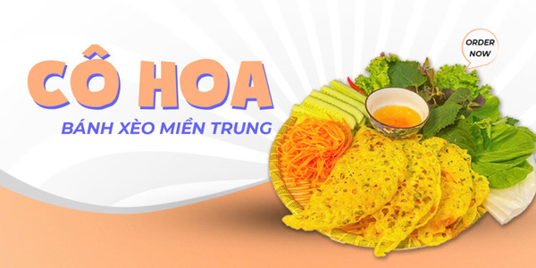 Bánh Xèo Miền Trung Cô Hoa