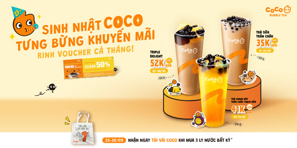 Trà Sữa CoCo Bubble Tea - Hồ Tùng Mậu