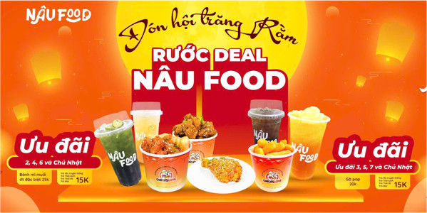 Nâu Food - Bánh Mì Muối Ớt & Gà Rán Hàn Quốc - 205 Lê Thanh Nghị