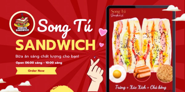 Song Tú - Sandwich, Mì Trộn Indomie & Mì Tương Đen Chajang - Nguyễn Trường Tộ