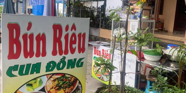 Bún Riêu Cua Đồng - Bánh Canh Riêu Cua - 54 Thái Phiên