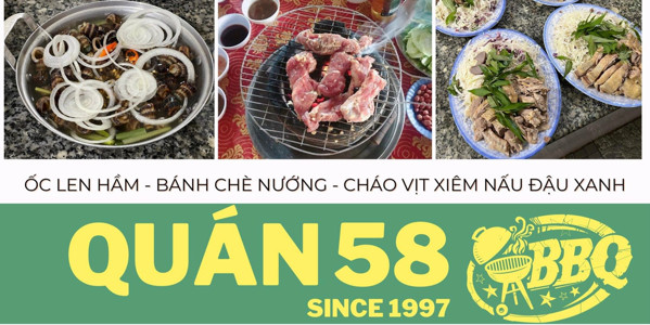 Quán 58 - Bánh Chè, Bún Quậy & Cơm Gà Ta - Hoàng Diệu