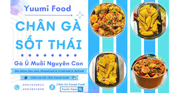 Chân Gà Sốt Thái Yuumi Food