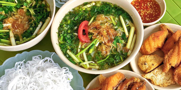 Bún Cá Chấm Gốc Đa - Ngọc Thụy