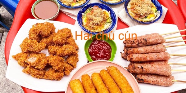 Trứng Chén Nướng Hai Chú Cún - Nguyễn Quang Bích