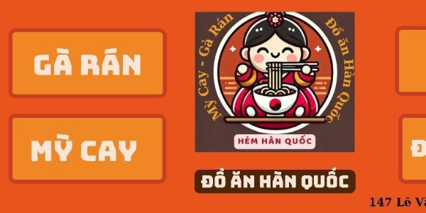 Hẻm Hàn Quốc - Đồ Ăn Hàn Quốc - 147 Lê Văn Hiến