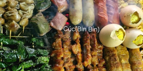 Xiên Que Nướng - Cúc Bin Bin - Lê Thánh Tôn