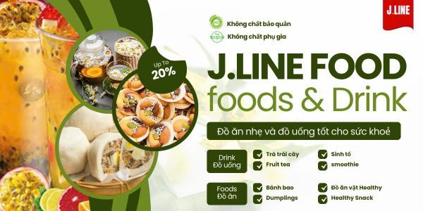 J.Line - Đồ Ăn & Đồ Uống Healthy Chế Biến Sẵn - 269 Vũ Tông Phan