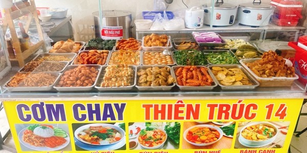 Cơm Chay Bồ Đề Vegan - Thiên Trúc 14 - Tân Hiệp