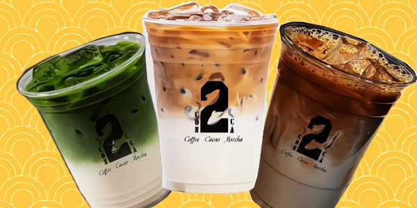 Hai Con Cá Coffee - Matcha Latte, Bạc Xĩu Muối & Cacao Sữa Gấu - Chu Văn An