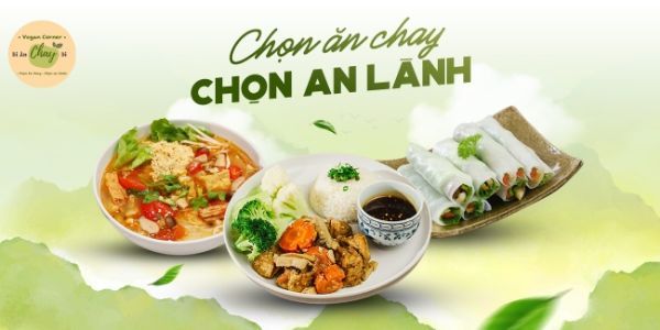 Đi Ăn Chay Đi - Cơm Chay, Bún Phở Miến & Bánh Mì Chay - 57 Chùa Liên Phái