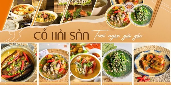 CỖ HẢI SẢN - Cơm Rang Cá Biển Kho - Tân Khai