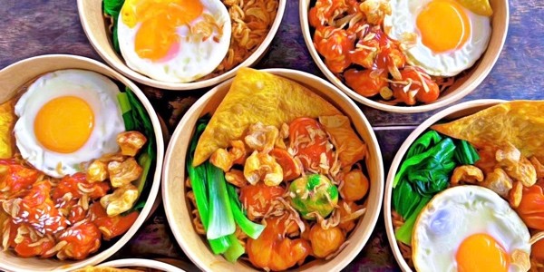 Mì Trộn Hải Sản - 205 Lâm Văn Bền