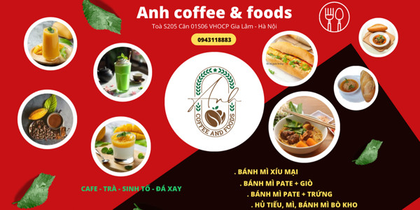 Anh Coffee & Foods - Vinhomes Ocean Park