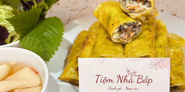 Tiệm Nhà Bắp - Bánh Gối & Nem Rán - Vũ Tông Phan