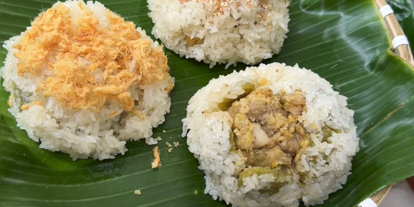 Xôi Khúc Lá Dứa - Hậu Giang