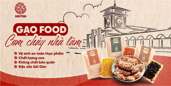 Gạo Food - Cơm Cháy Chà Bông - Cách Mạng Tháng 8