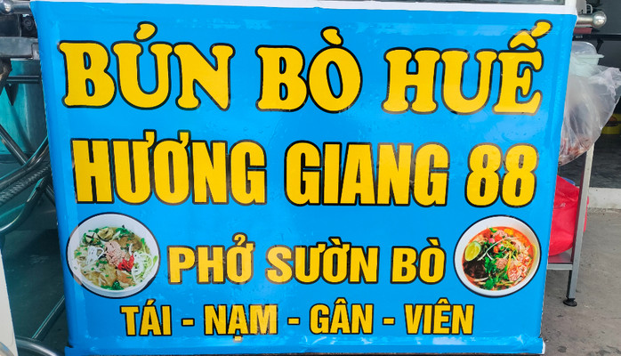 Hương Giang 88 - Bún Bò Huế - Lê Văn Nghề