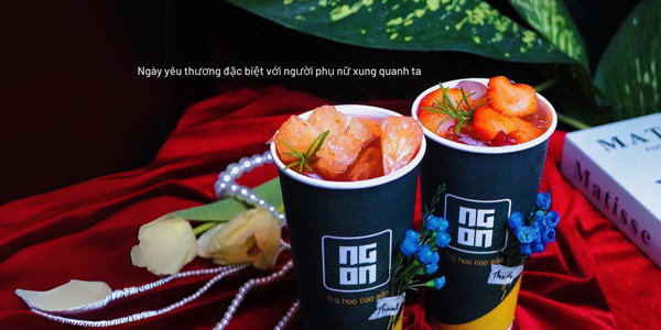 NGON Trà Hoa Cao Sản - Tiệm Trà Trái Cây Tươi - Nguyễn Văn Cừ