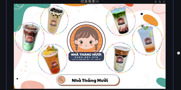 Nhà Tháng Mười - Đồ Uống & Ăn Vặt - Phạm Hữu Lầu