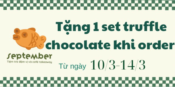 September - Tiệm Trà Đậm Vị Và Cafe Take Away