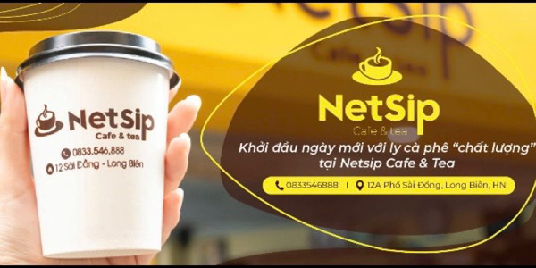 NetSip Cafe - Sữa Chua Muối, Sữa Chua Xoài Hạt Đác & Trà Sen Kem Đậu