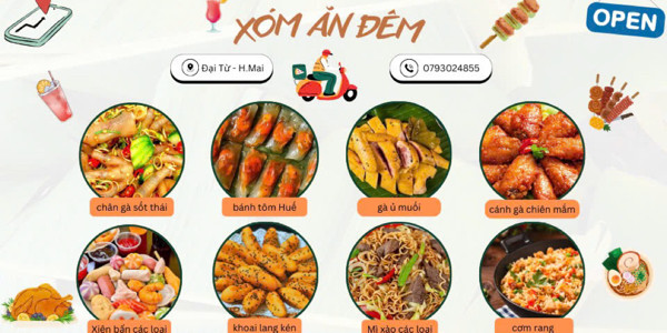 Xóm Ăn Đêm - Gà & Cơm Rang - Đại Từ