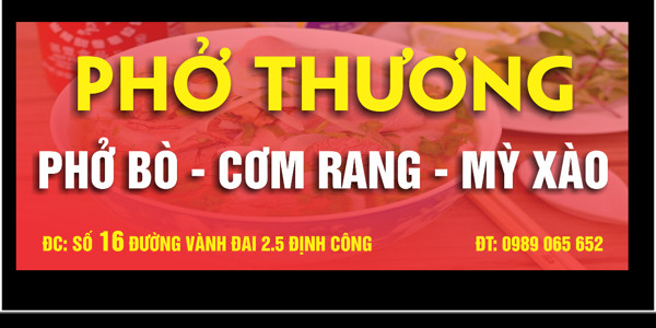 Phở Thương - Định Công