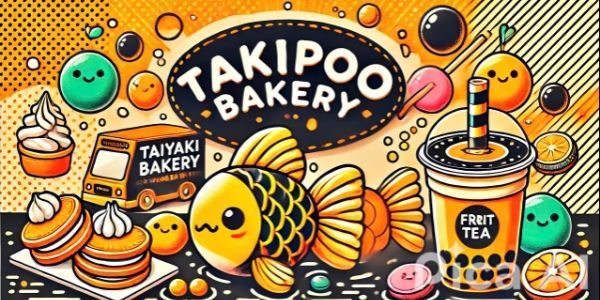 Bánh Cá, Bánh Đồng Xu & Đồ Uống - Trà Takipoo