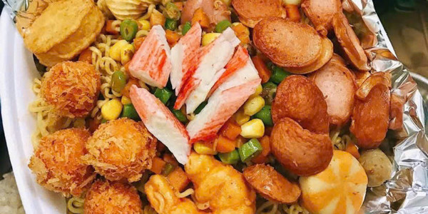 Ô NGON - Mì Trộn Indomie, Trà Bí Đao & Trà Chanh