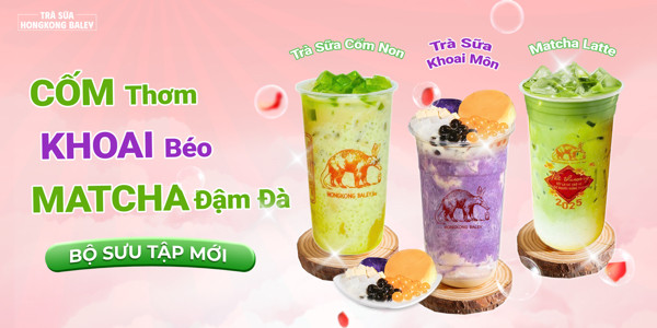 Trà Sữa HongKong Baley - Minh Phụng