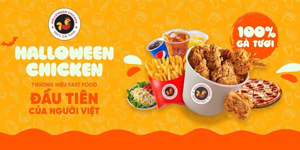 Halloween Chicken - Gà Rán & Cơm Gà - Tân Tây Đô