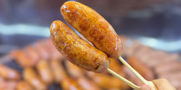 Lạp Xưởng Nướng Đá - Công Viên Long Vân