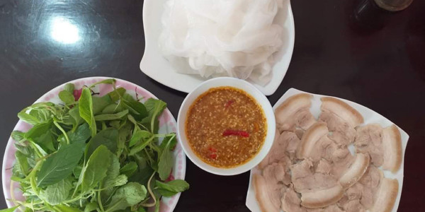 BÁNH ƯỚT THỊT HEO - QUÁN O THỊNH - Đường 5F