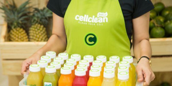 Cellclean - Nước Trái Cây Nguyên Chất - Đường C