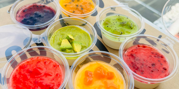 Tiny Food - Chân Gà Sốt Thái, Panna Cotta & Bánh Bột Lọc