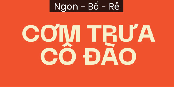 Cơm Trưa Cô Đào - Khu Phường 3