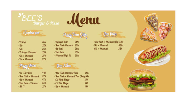 BEE’S Burger & Pizza - Lê Văn Khương