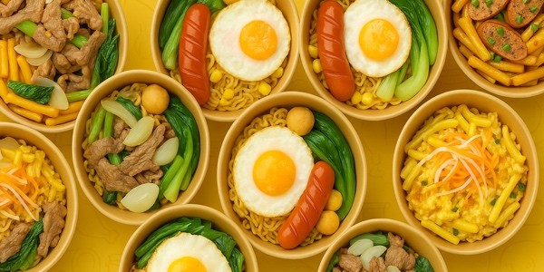 Trụng Là Trộn - Mì Trộn Indomie, Nui Xào Bò & Mì Xào Bò - Bến Bình Đông