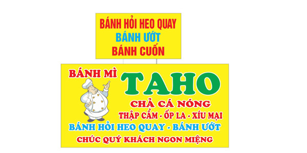 Bánh Mì TAHO - Bánh Mì Thập Cẩm, Chả Cá Nóng & Trứng Cuộn