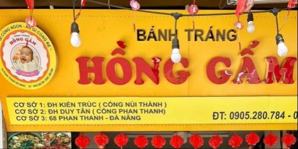 Bánh Tráng Trộn Hồng Gấm - Núi Thành