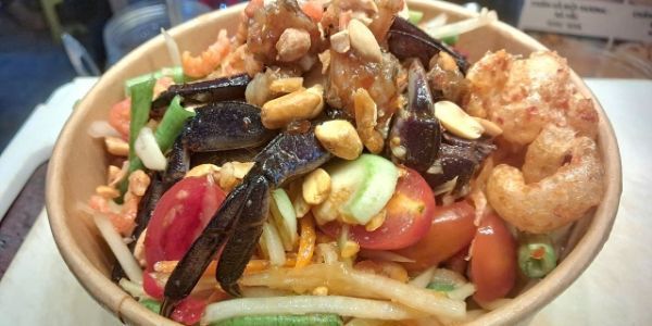 Gỏi Thái Tum Zapp - Gỏi Đu Đủ Thái & Chân Gà Sốt Thái - 14 Nguyễn Gia Trí