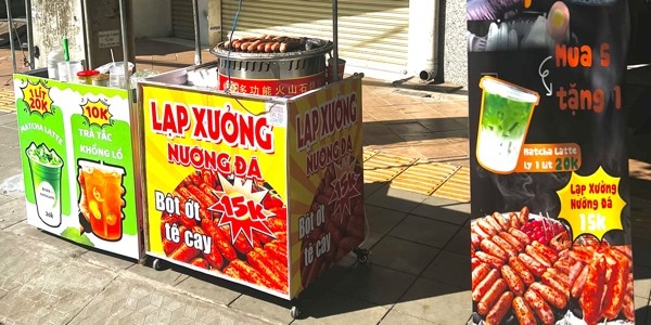 Tiệm Trà Matcha & Lạp Xưởng Nướng Đá Nhà Bột