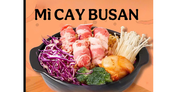 Mì Cay BUSAN HÀN QUỐC