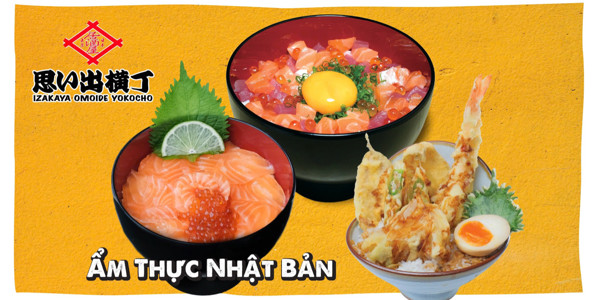 Izakaya Omoide Yokocho - Khu Ẩm Thực Nhật Bản