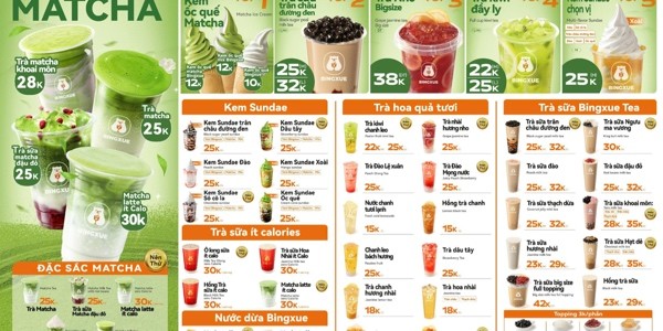 TRÀ SỮA BINGXUE - NGUYỄN DU