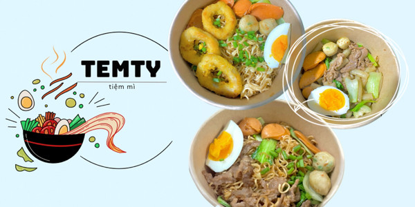 Tiệm Mì TEMTY - Mì Xào Bò - Đề Pô