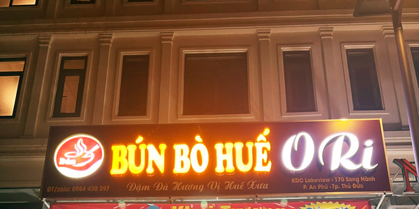 Bún Bò Huế O Ri