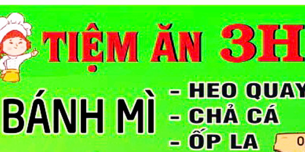 Tiệm Ăn 3H - Bánh Mì, Mì Ý & Bánh Hỏi Heo Quay - 321 Nguyễn Thái Học