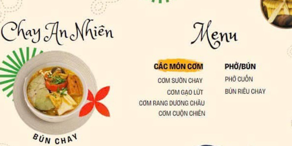 Chay An Nhiên - Đồ Ăn Chay - Nguyễn Cao